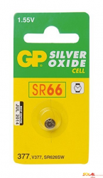 Bateria srebrowa GP G4 / SR66 / SR626 1.55V GPPBS377E001