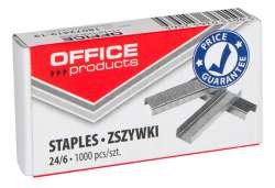 Zszywki OFFICE PRODUCTS, 24/6, 1000szt.