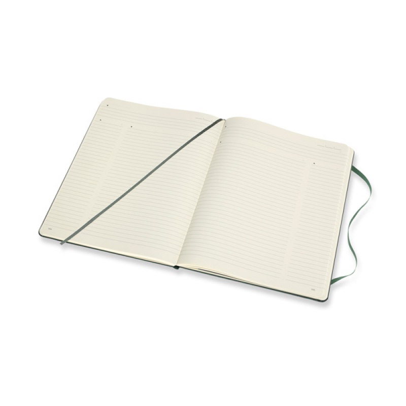 Notes MOLESKINE PROFESSIONAL XL (19x25 cm), forest green, twarda oprawa, 192 strony, zielony