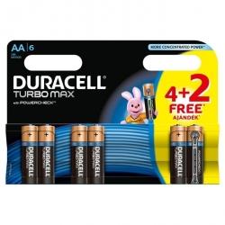 Bateria Turbo AA/LR6 K4+2 DURACELL