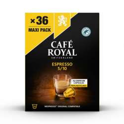 Kapsułki kawowe CAFE ROYAL ESPRESSO, 36 szt