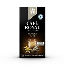 Kapsułki kawowe CAFE ROYAL WANILIOWE, 10 szt