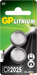 Bateria litowa GP CR2025-U2 3.0V GPPBL2025088