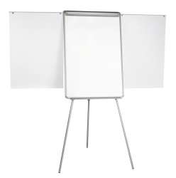 Flipchart na trójnogu BI-OFFICE, 70x100cm, tablica suchoś. -magn., z wyciąganymi ramionami