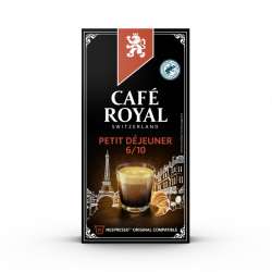 Kapsułki kawowe CAFE ROYAL PETIT DEJEUNER, 10 szt