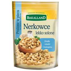 Orzechy nerkowca lekko solone, Bakalland, 70gr