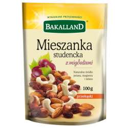 Mieszanka studencka z migdałami, Bakalland, 100gr