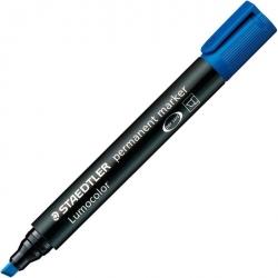 Marker 350-3 niebieski STAEDTLER LUMOCOLOR permamentny ścięty