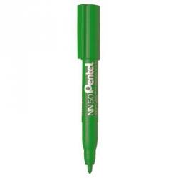 Marker gruby wodoodporny PENTEL okrągła końcówka, ekologiczne Zielony