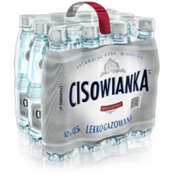 WODA CISOWIANKA 0.5L LEKKO GAZOWANA (12)