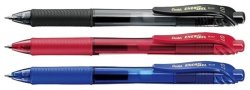 Pióro kulkowe PENTEL BL107 tuszem żelowym 0,7mm Czarny