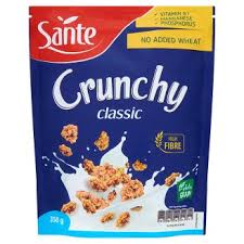 PŁATKI SANTE CRUNCHY CLASIC 350g