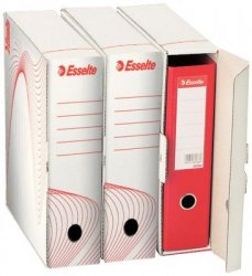 Pudełka archiwizacyjne ESSELTE BOXY 100 mm, białe