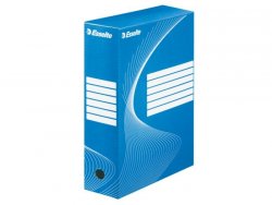 Pudełka archiwizacyjne ESSELTE BOXY 100 mm, niebieskie