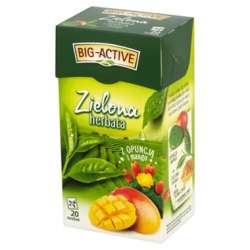 HERBATA BIG-ACTIVE ZIELONA OPUNCJA+MANGO (20)