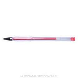 Długopis żelowy OFFICE PRODUCTS Classic 0,7mm, czerwony pbs11500