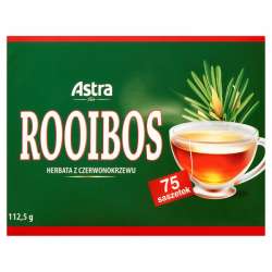 Herbata Astra Rooibos czerwona 75 torebek