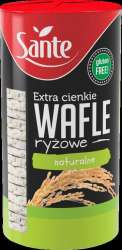 Extra Cienkie Wafle Ryżowe Naturalne 110g (12szt) Sante