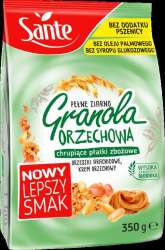 Płatki Granola Orzechowa 350g (7szt) Sante