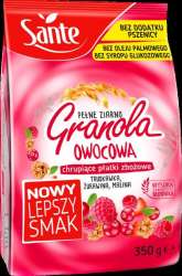 Płatki Granola Owocowa 350g Sante