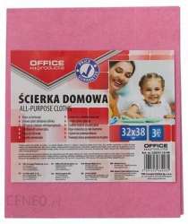 ścierka domowa OFFICE wiskoza 70%, 32x38cm, 3szt., mix kolorów