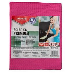 ścierka premium OFFICE PRODUCTS, wiskoza 80%, gr. 65g/mkg, 34x45cm, 3szt.