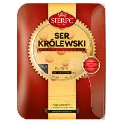 SER ŻÓŁTY SIERPC PLASTRY KRÓLEWSKI 150G