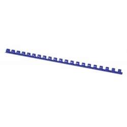 Grzbiety do bindowania OFFICE PRODUCTS, A4, 10mm (65 kartek), 100 szt., niebieskie