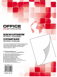 BLOK DO FLIPCHARTA OFFICE PRODUCTS, GŁADKI BIAŁY (50)