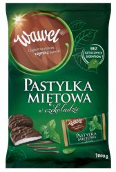 CUKIERKI PASTYLKI MIĘTOWE WAWEL 1 KG