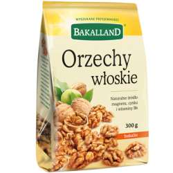 ORZECHY WŁOSKIE BAKALIE BAKALLAND 300G