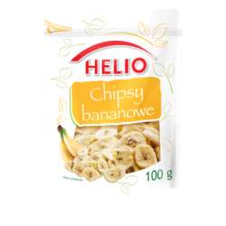 BAKALIE CHIPSY BANANOWE HELIO 100G