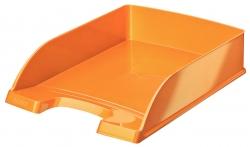 Półka na dokumenty LEITZ Plus, metaliczny pomarańczowy WOW