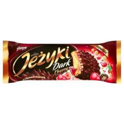 Ciastka JEĹ»YKI DARK WiÂśnia 140g