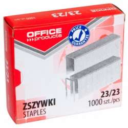 Zszywki OFFICE PRODUCTS, 23/23, 1000szt.