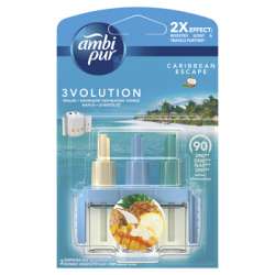 Wkłady do odświeżacza powietrza 3volution Ambi Pur Carribean Escape Wkład 20ml