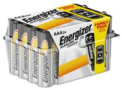 Bateria alkaliczna ENERGIZER MAXI PACK Alkaline Power AAA/LR03 1,5V (24szt) 