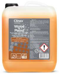 Płyn do mycia drewnianych podłóg i paneli CLINEX Wood&Panel 5L, skoncentrowany
