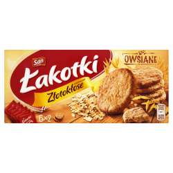 Ciastka SAN ŁAKOTKI ZŁOTOKŁOSE owsiane 171g