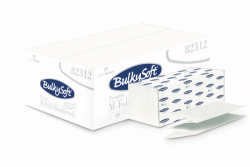 Ręcznik BULKYSOFT w skladce premium M-FOLD 2W.,biały, celuloza 3125 szt./kart.
