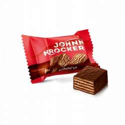 WAFELKI CIASTKA JOHNNY KROCKER CHOCOLATE 1KG ROSHEN pakowane pojedyńczo.