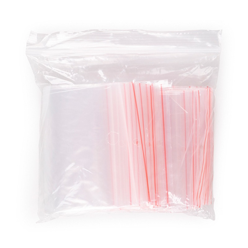 Torebka strunowa DONAU, LDPE, 100x150mm, 100szt., transparentna - zdjęcie (2