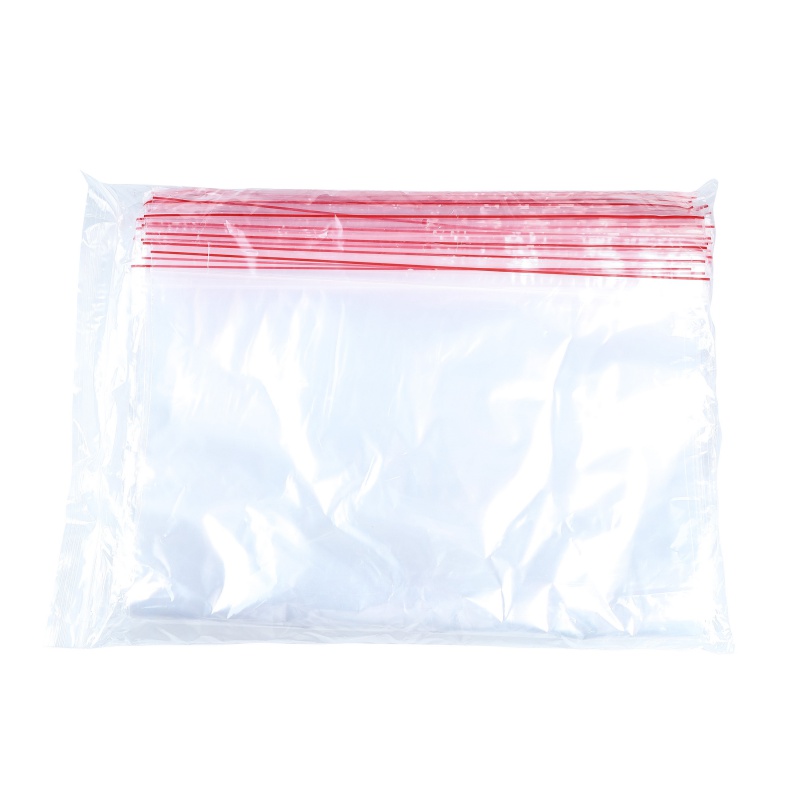 Torebka strunowa DONAU, LDPE, 350x450mm, 100szt., transparentna