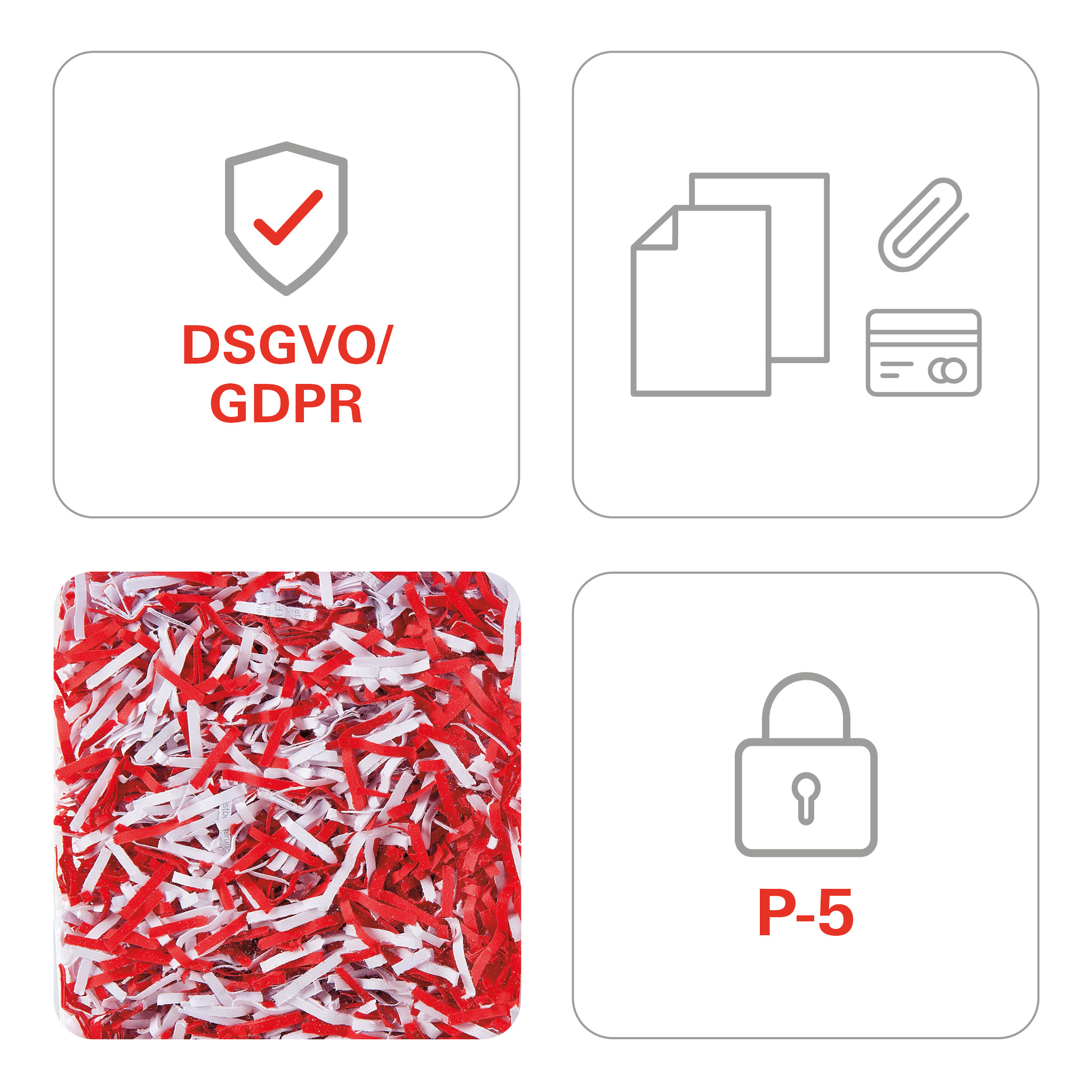 Niszczarka dokumentów HSM SECURIO B32 -1,9 x 15 mm - zdjęcie (2