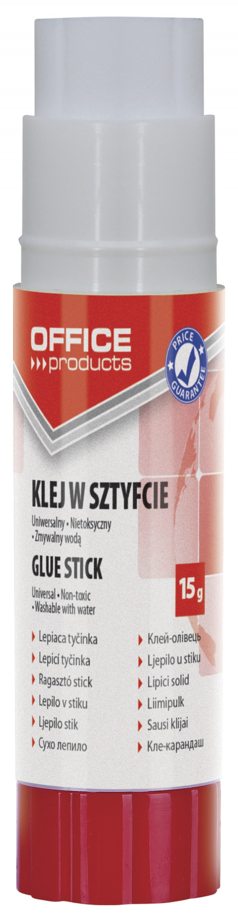 Klej w sztyfcie OFFICE PRODUCTS, PVA, 15g - zdjęcie (2