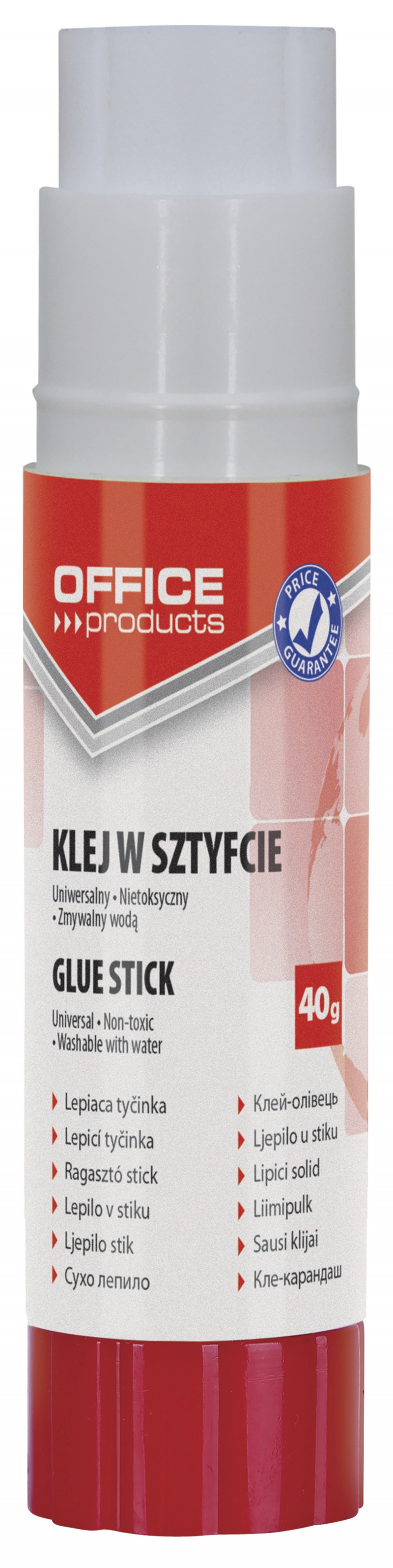 Klej w sztyfcie OFFICE PRODUCTS, PVA, 40g - zdjęcie (2