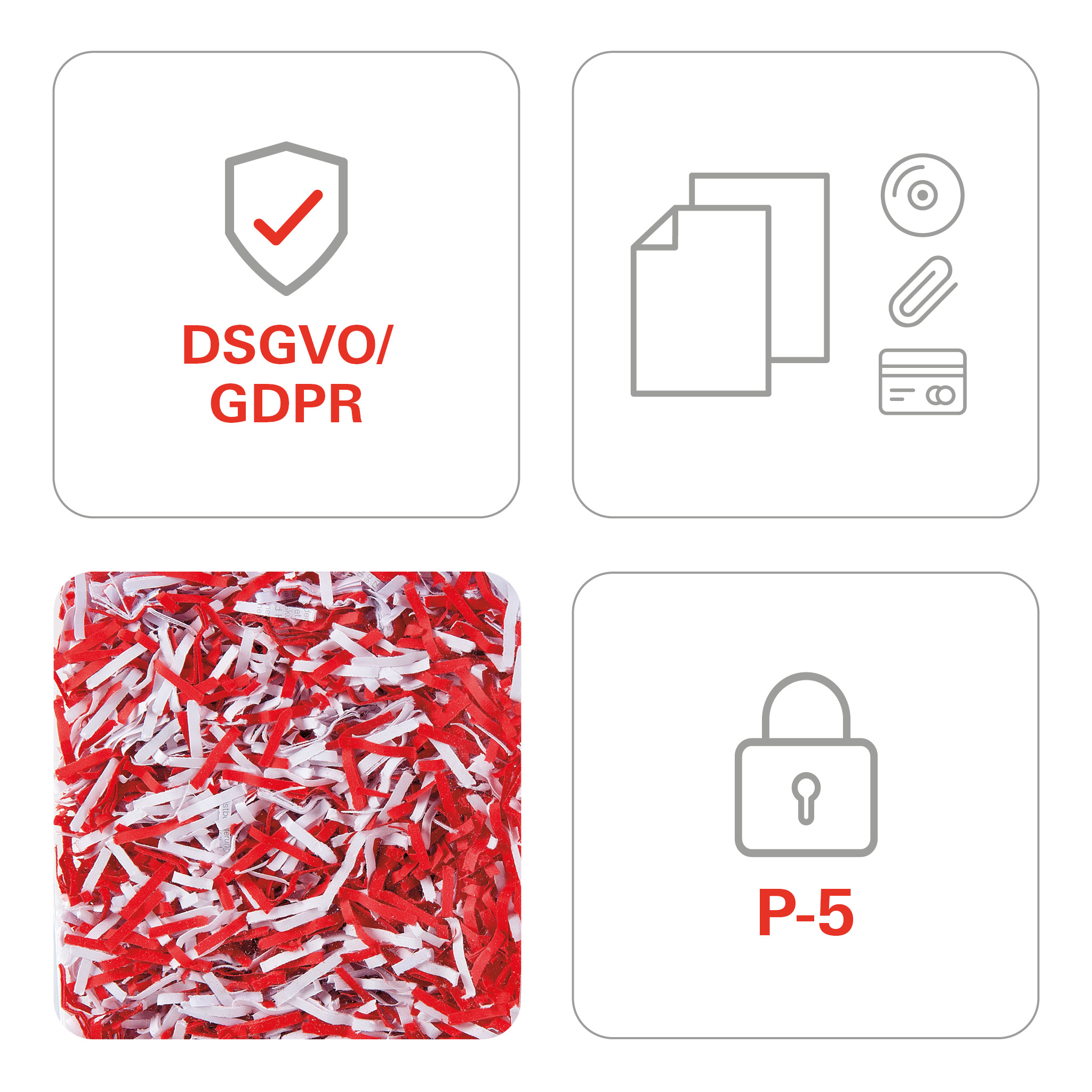 Niszczarka dokumentów HSM SECURIO B35 -1,9 x 15 mm - zdjęcie (2