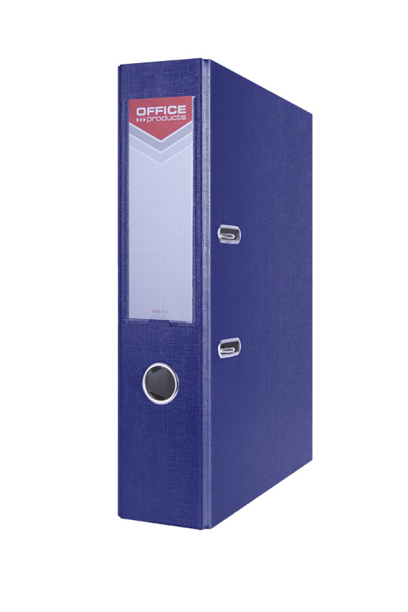 Segregator OFFICE PRODUCTS Officer, PP, A4/75mm, granatowy - zdjęcie (4