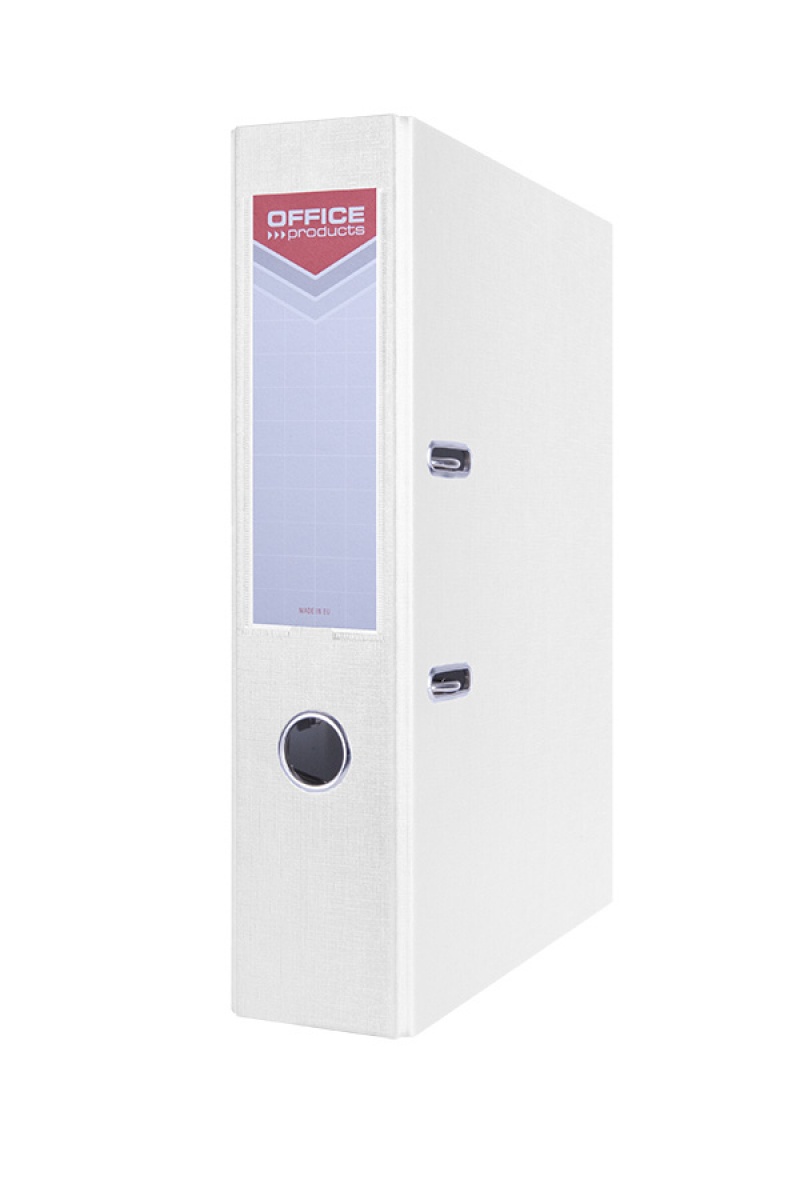 Segregator OFFICE PRODUCTS Officer, PP, A4/75mm, biały - zdjęcie (4