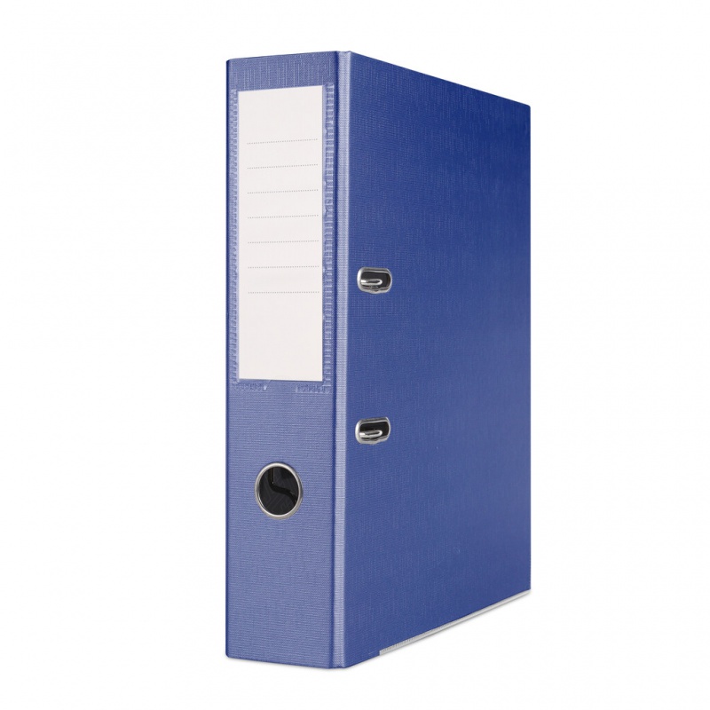 Segregator BASIC-S z szyną, PP, A4/75mm, granatowy - zdjęcie (4